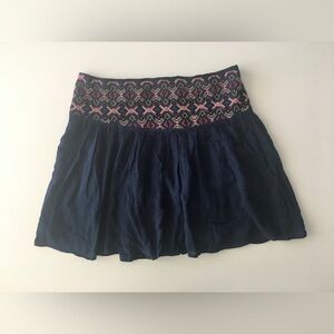 NWT Hollister Blue Mini skirt Sz L